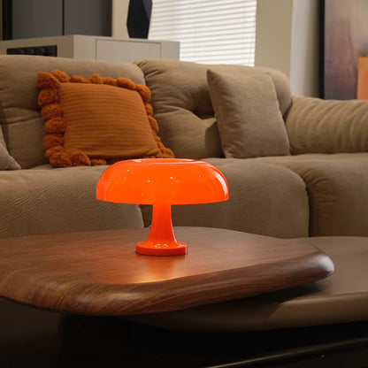 AmberGlow Mushroom Lamp By Riverline