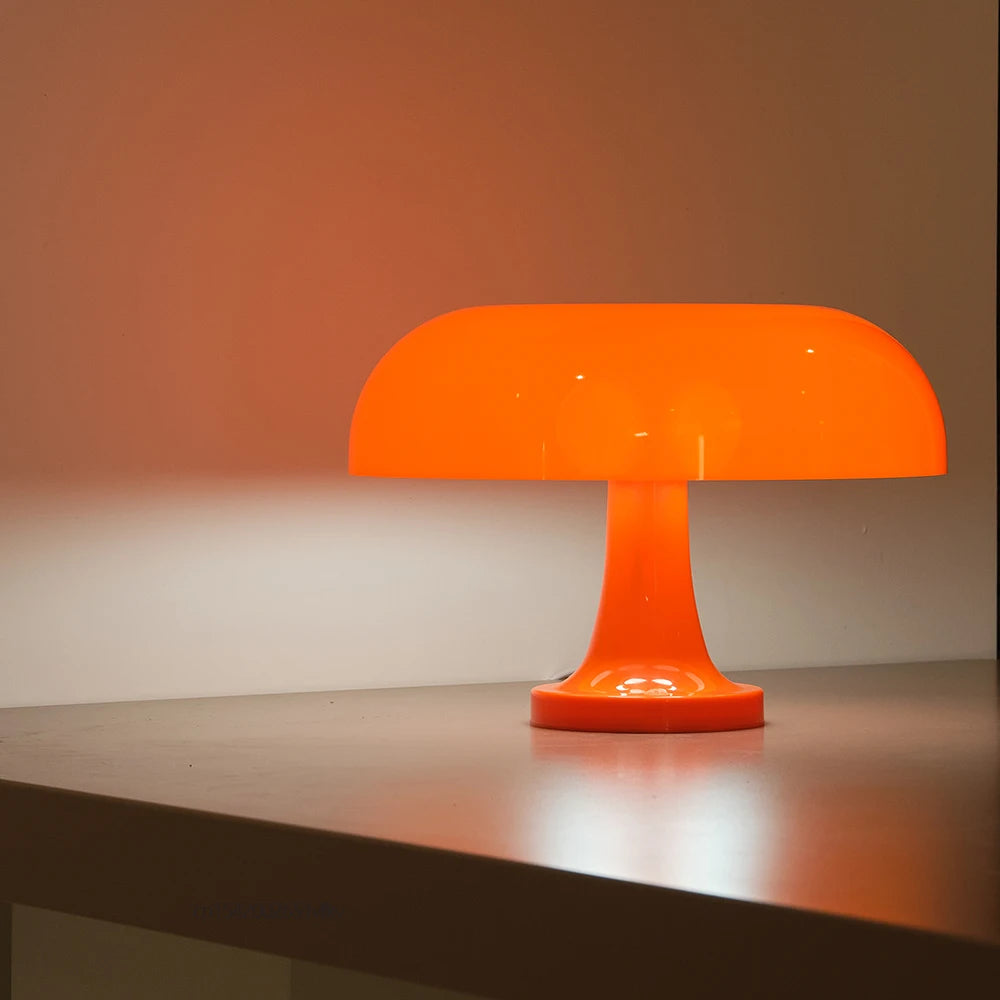 AmberGlow Mushroom Lamp By Riverline