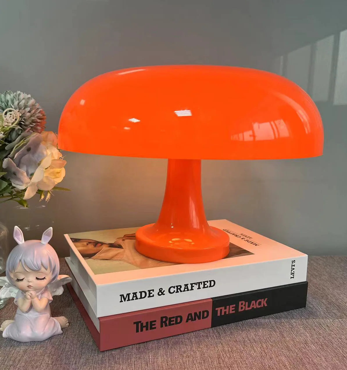 AmberGlow Mushroom Lamp By Riverline