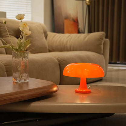 AmberGlow Mushroom Lamp By Riverline